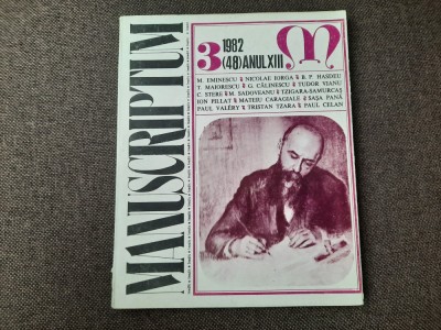 MANUSCRIPTUM NR 3/1982 foto