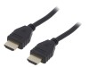 Cablu HDMI Goobay 2.1 High Speed Ethernet 3m, Suport 8K, HDR, PVC Negru