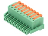 Conector regletă de conexiuni deconectabilă mamă PL 10A, 8 pini