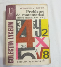 Ion Petrica Ion Rusu - Probleme de matematica pentru treapta I de liceu foto