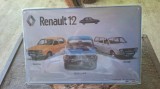 Reclama metalica 30 cm x 20 cm - Renault 12