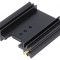 Radiator extrudat TO220 TO3P negru 50,8mm x 45mm x 12,7mm