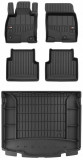 Set Covorase Auto Cauciuc Negro Ford Kuga 3 2019&rarr; Pro Line Tip Tavita 3D 3D425057 + Tavita Portbagaj Negro Ford Kuga 3 2019&rarr; TM413627, Audi
