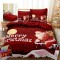 Lenjerie pat finet 3d 6 piese craciun f-xmas69