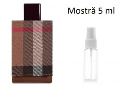 Mostra parfum 5 ml Burberry London for Men apa de toaleta barba?i foto