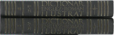 AS - LOT 2 CARTI DICTIONAR ENGLEZ-ROMAN ILUSTRAT foto