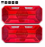 2 x LED Neon Lumini Spate Dynamic Intermitente Camion Remorca 12v 24v E9