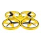Drona Anti Coliziune, Inteligenta, cu LED, Techstar&reg; Firefly, Greutate 73g, RC Gravity cu Telecomanda, Quadcopter Smart