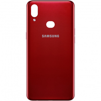 Capac Baterie Samsung Galaxy A10s A107, Rosu foto