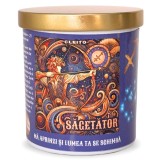 Lum&acirc;nare Zodia Scorpion &ndash; Parfum Floral Elegant - Ceara Soia si Cocos, 220 g