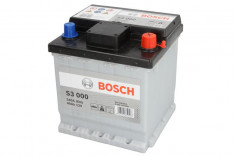 Baterie BOSCH 12V 40Ah 340A S3 (R+ Borna standard) 175x175x190 B13 - flansa montare 10.5 mm foto