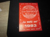 dinamo calendar an 1983 35 de ani de la infiintare