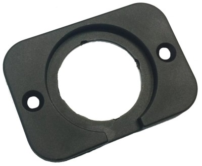 Suport aplicat pentru 1x priza auto surub negru SCI A13-122-3 foto