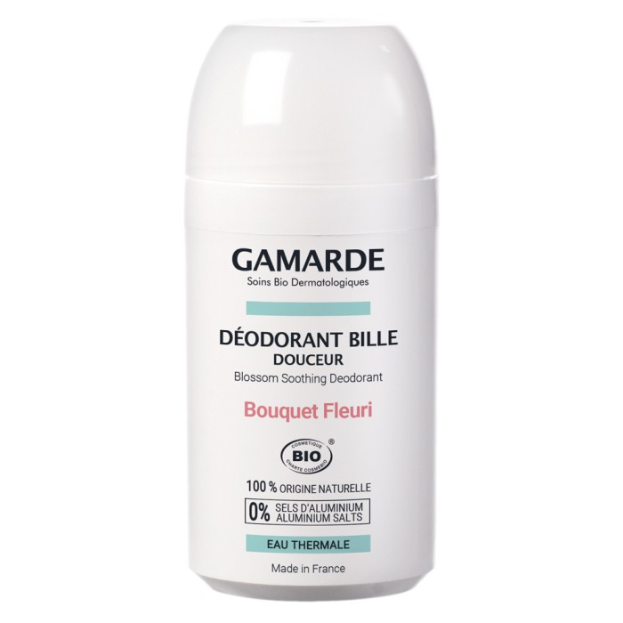 Deodorant Roll-On, Gamarde, Aroma Florala, cu Ulei de Argan, fara Aluminiu, Bio, 50ml