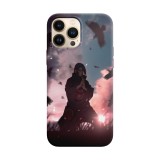 Husa compatibila cu Apple iPhone 14 Pro model Itachi Uchiha, Silicon, TPU, Viceversa