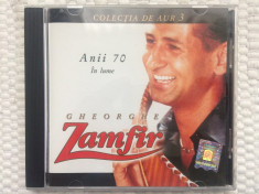 gheorghe zamfir anii &amp;#039;70 in lume cd disc muzica populara colectia de aur A&amp;amp;A VG+ foto