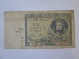 Rara! Polonia 5 ZlotI/Zlotych 1930,bancnota din imagini la cel mai mic pret de pe site