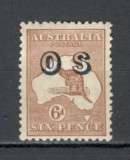 Australia.1932 Marci de serviciu:Cangur-supr. 1 buc. MA.112, Nestampilat