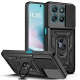 Husa Motorola Moto G57 Power protectie camera Asteroid GSM CamShield Series, negru