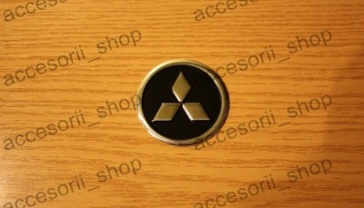 emblema capac roata MITSUBISHI 60 mm foto