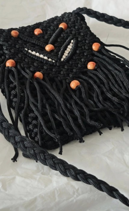 Geantă vintage hand made