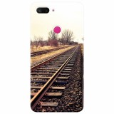 Husa silicon pentru Xiaomi Mi 8 Lite, Railroad