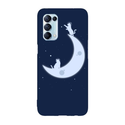 Husa compatibila cu Oppo Find X3 Lite model Lunar cats, Silicon, TPU, Viceversa foto