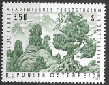 B1950 - Austria 1967 - Padurea neuzat,perfecta stare, Nestampilat