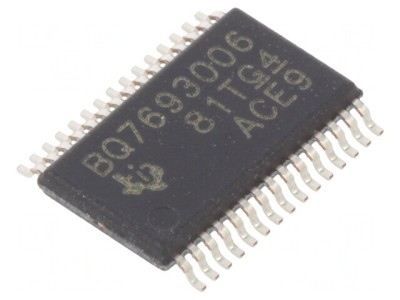PMIC Battery Monitor with Cell Balancing, 3.3V, TSSOP30 foto