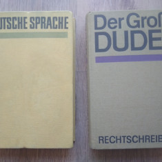 Deutsche Sprache Der grosse Duden Rechtschreiben limba germana manual carte curs