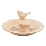 Hranitoare pasari ceramica multicolora &Oslash; 26x10 cm