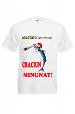 TRICOU HAIOS CRACIUN &amp;quot;MACROU AFUMAT&amp;quot; foto