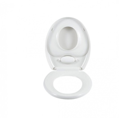 Capac WC Family Adulti Reductie Adaptor Copii 2 in 1 Alb + LIVRARE GRATUITA ! foto