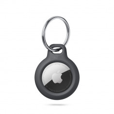 Husa Tech-Protect Rough pentru Apple AirTag Negru