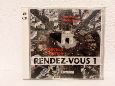 Dublu CD - Curs limba franceza - Rendez-Vous , Cornelsen, Version Didactisee foto