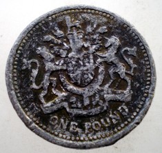 1.027 MAREA BRITANIE 1 ONE POUND 1983 FALS