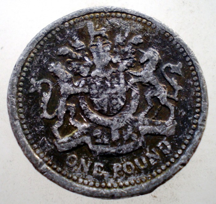 1.027 MAREA BRITANIE 1 ONE POUND 1983 FALS