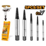 Extractor suruburi set 5 bucati - Ingco ASE008