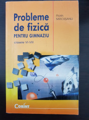 PROBLEME DE FIZICA PENTRU GIMNAZIU CLASELE VI-VIII - Florin Macesanu 2004 foto