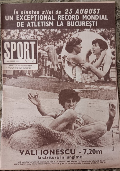myh 110 - Revista SPORT - nr 8/august 1982