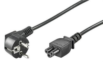 Cablu alimentare laptop Schuko 90 grade - IEC320-C5 1.8m VDE foto