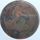 Spania 10 centimos 1870, Europa