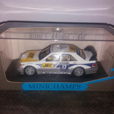 Macheta Mercedes 190 E Evo 2 MS-JET v. Ommen - MINICHAMPS 1:43