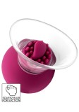 Vibrator cu Suctiune si limba pentru sfarcuri si clitoris, She.E.O - She - Violet