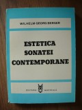 WILHELM GEORG BERGER - ESTETICA SONATEI CONTEMPORANE - 1985