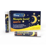 Sleeptime Noapte buna Shots, 10 fiole buvabile, Justin Pharma