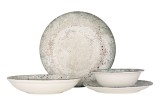 Rinart Set de vesela (Medium) - Sedir - 24 bucăți - 6 persoane - Porţelan