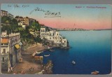 CPIB 23962 - CARTE POSTALA - NAPOLI. POSILLIPO PANORAMA, CIRCULATA, 1914, STAMPILA, TIMBRU