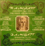 Vinyl/vinil - Mozart &ndash; Concertos Nos. 1 And 4 For Violin And Orchestra, Clasica