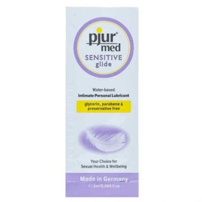 PJUR - MED SENSITIVE GLIDE WATER BASED LUBRICANT 2 ML foto